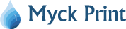 Myck Print Logo | Design and Order Stubby Holders online